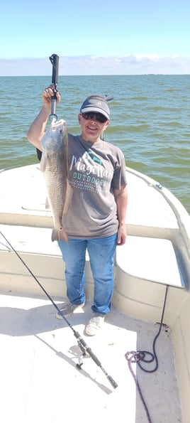 Redfish Fishing in Baytown, Texas