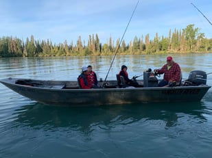 Fishing in Kasilof