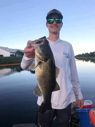 Largemouth Bass Fishing in Delray Beach, Florida