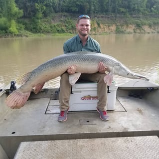 Alligator Gar Fishing in Corsicana, Texas