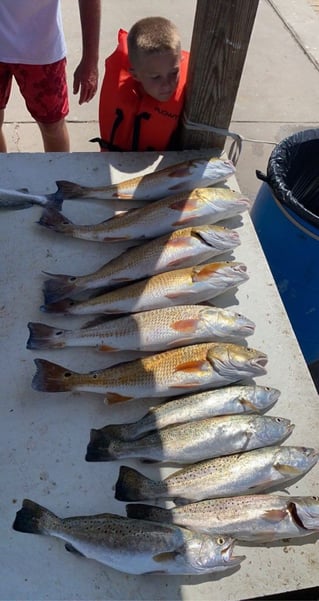 Redfish, Speckled Trout Fishing in Aransas Pass, Texas