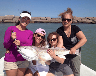 Redfish Fishing in Aransas Pass, Texas