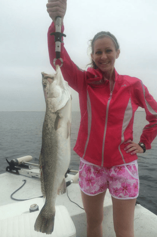 Speckled Trout Fishing in Aransas Pass, Texas