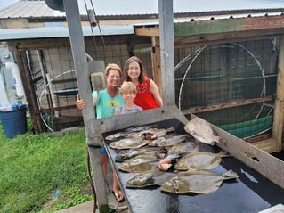 Flounder Fishing in Port O'Connor, Texas