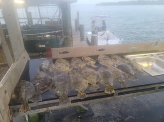 Flounder Fishing in Port O'Connor, Texas