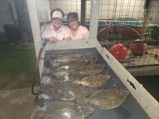 Flounder Fishing in Port O'Connor, Texas