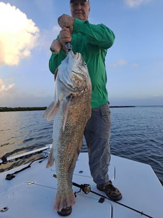 Black Drum Fishing in Aransas Pass, Texas