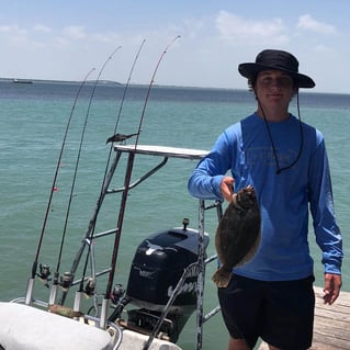 Flounder Fishing in South Padre Island, Texas