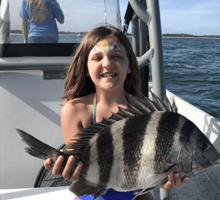 Sheepshead Fishing in Layton, Florida