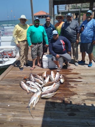 Redfish, Speckled Trout Fishing in South Padre Island, Texas