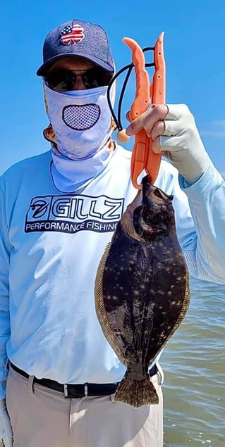 Flounder Fishing in Saint Bernard, Louisiana