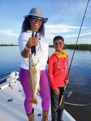 Redfish Fishing in Saint Bernard, Louisiana