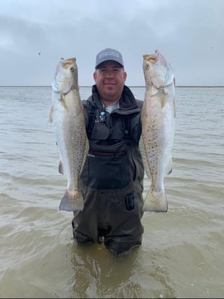 Speckled Trout Fishing in Bay City, Texas