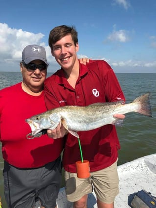 Speckled Trout Fishing in Bay City, Texas