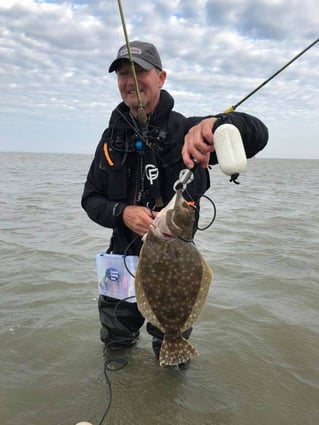 Flounder Fishing in Bay City, Texas