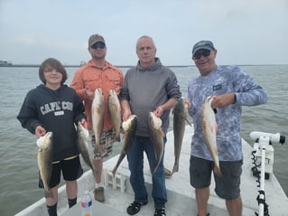 Redfish Fishing in Port O'Connor, Texas