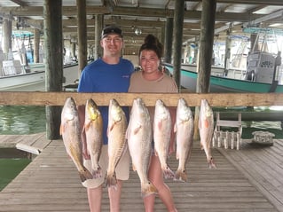 Redfish Fishing in Port O'Connor, Texas