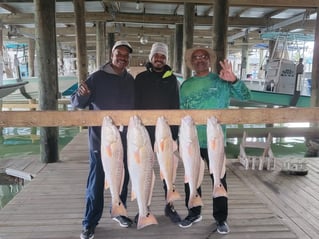 Redfish Fishing in Port O'Connor, Texas