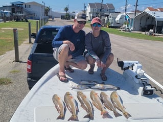 Redfish Fishing in Port O'Connor, Texas