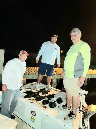 Flounder Fishing in Dauphin Island, Alabama