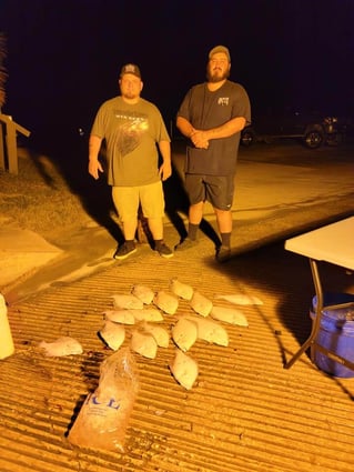 Flounder Fishing in Dauphin Island, Alabama