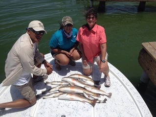 Redfish, Speckled Trout Fishing in South Padre Island, Texas