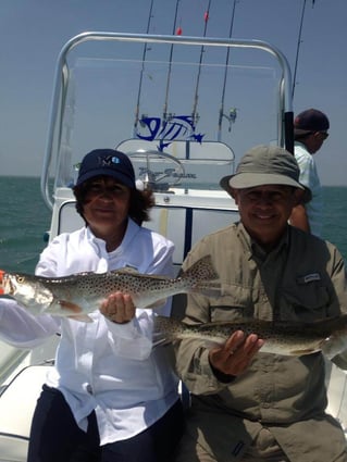 Speckled Trout Fishing in South Padre Island, Texas