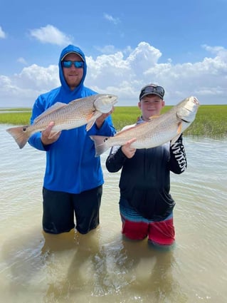 Redfish Fishing in Bay City, Texas