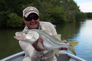 Snook Fishing in Frontera, Mexico