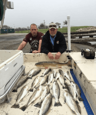 Redfish, Speckled Trout Fishing in Galveston, Texas