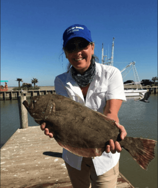 Flounder Fishing in Galveston, Texas