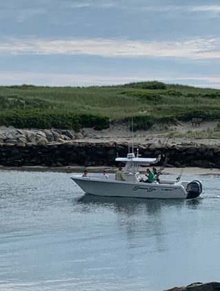 Cape Cod Bay Bass and Bluefish trip