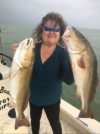 Redfish Fishing in Port Isabel, Texas