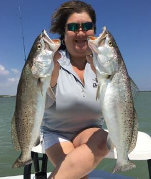 Speckled Trout Fishing in Port Isabel, Texas