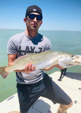 Speckled Trout Fishing in Port Isabel, Texas