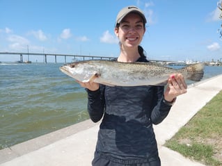 Speckled Trout Fishing in Port Aransas, Texas