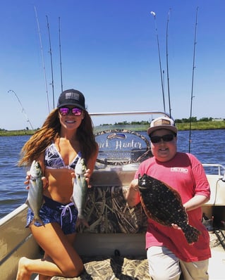 Flounder, Speckled Trout Fishing in Wanchese, North Carolina