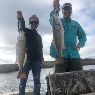 Redfish Fishing in Wanchese, North Carolina