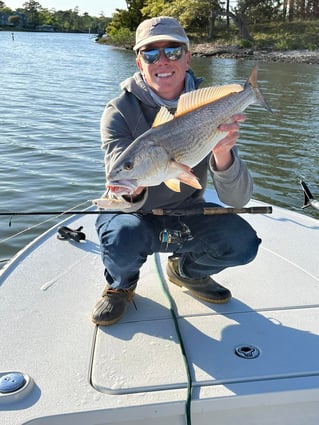 Redfish Fishing in Sneads Ferry, North Carolina