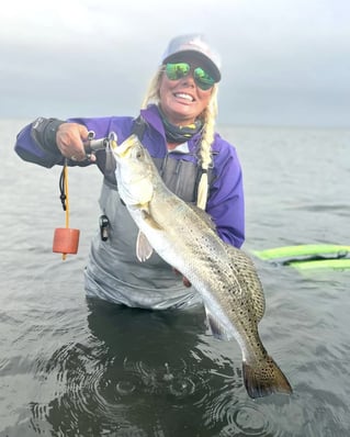 Speckled Trout Fishing in Port O'Connor, Texas