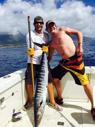 Wahoo Fishing in Lahaina, Hawaii