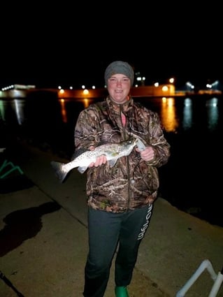 Speckled Trout Fishing in Gulfport, Mississippi