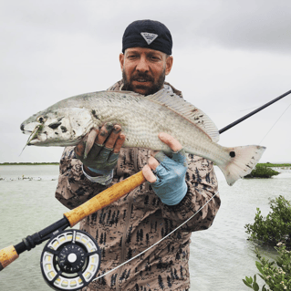 Redfish Fishing in Bayview, Texas