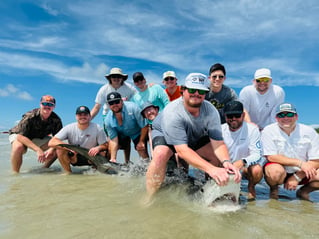 Just Doin’ It Shark Fishing - Port Aransas