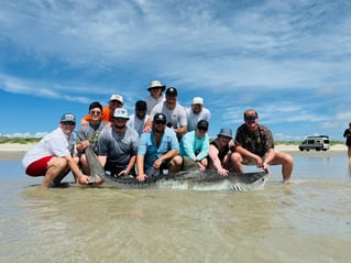 Just Doin’ It Shark Fishing - Port Aransas