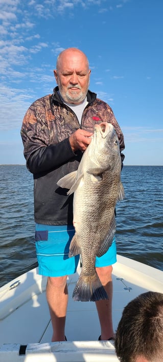 Black Drum Fishing in Yscloskey, Louisiana