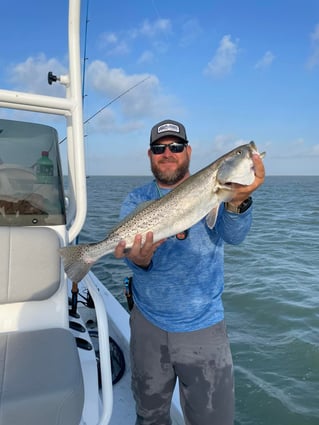 Speckled Trout Fishing in South Padre Island, Texas