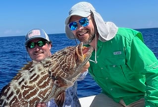 Black Grouper Fishing in Miami Beach, Florida