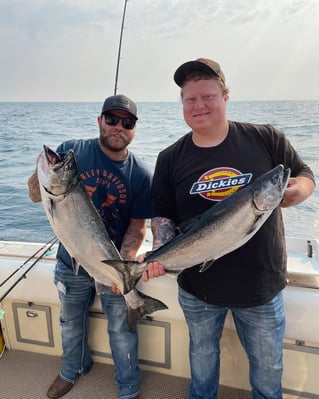 Cohos, Kings, and Lake Trout Trip