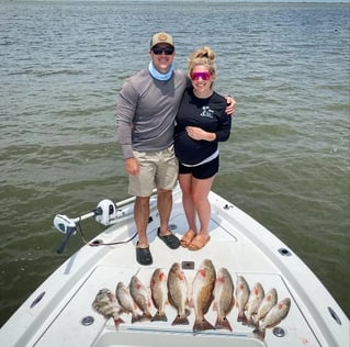 Black Drum, Redfish Fishing in Saint Bernard, Louisiana